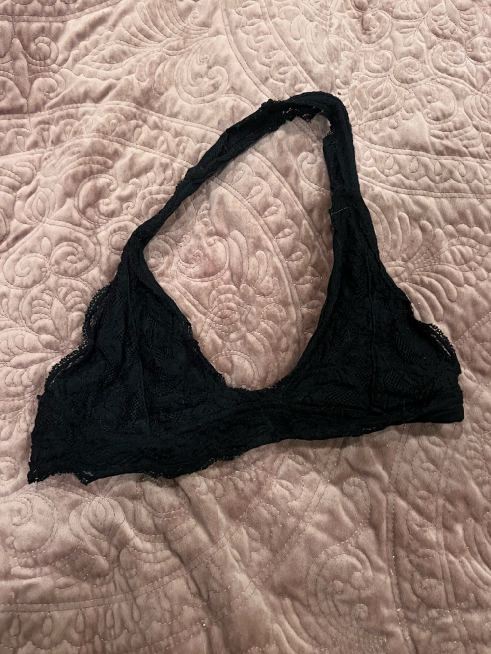 Lace Bralette - Black